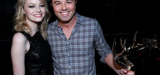 Emma Stone and Seth MacFarlane